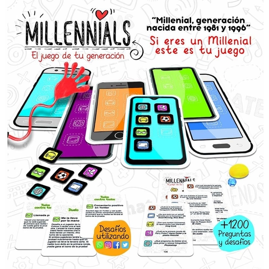 JUEGO MILLENIALS GENERATION +18AÑOS image 1