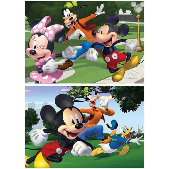 MICKEY&FRIENDS PUZZLE DOBLE 2X48 image 1