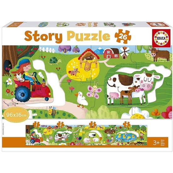 PUZZLE STORY GRANJA 26 PIEZAS image 0