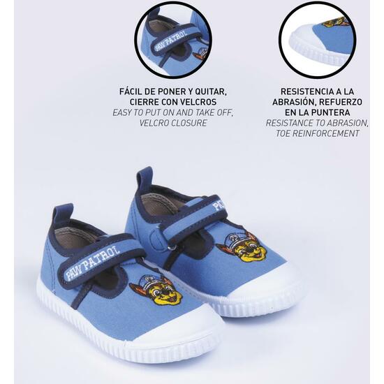 ZAPATILLA LONETA SUELA PVC PEPITO PAW PATROL BLUE image 4