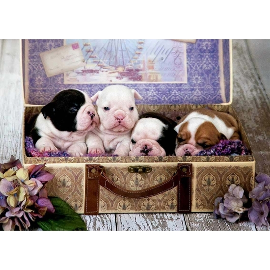 PUZZLE EDUCA 500 PZAS CACHORROS image 1