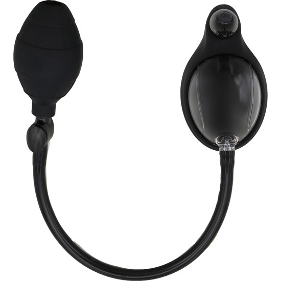 VIBRATING VAGINA PUMP BLACK image 0