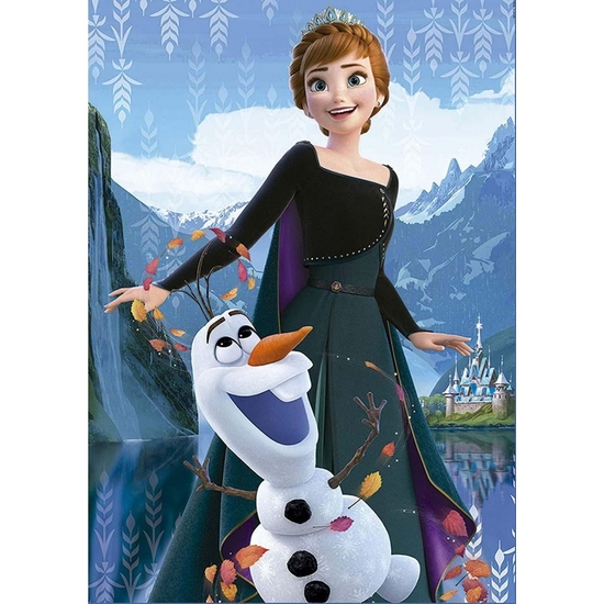 FROZEN Y ANNA PUZZLE DOBLE 2X500 image 2