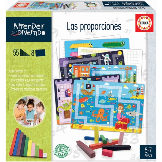 JUEGO EDUCA APRENDER DIVER PROPORCIONES image 0