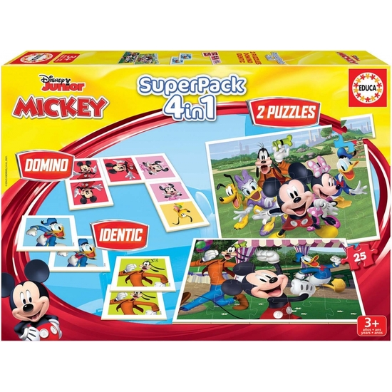 MICKEY SUPERPACK 4 JUEGOS EN 1 image 0