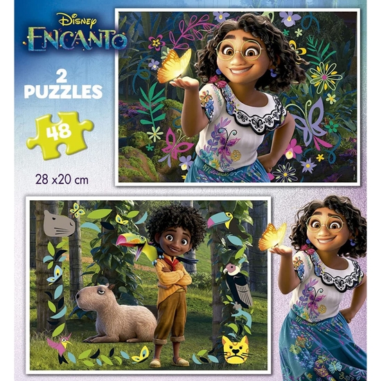 ENCANTO DISNEY PUZZLE 2X48 PZAS image 1