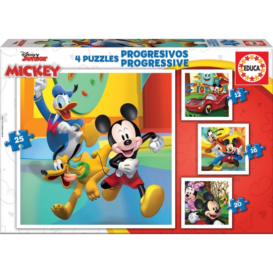 MICKEY PUZZLE PROGRESIVO 12-16-20-25 image 0