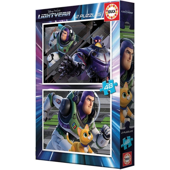 TOY STORY BUZZ LIGHTYEAR PUZZLE DOBLE 2X48 PIEZAS image 0