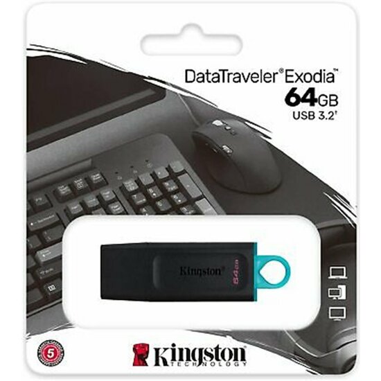 MEMORIA USB EXODIA KINGSTON 64GB 3.2 image 0