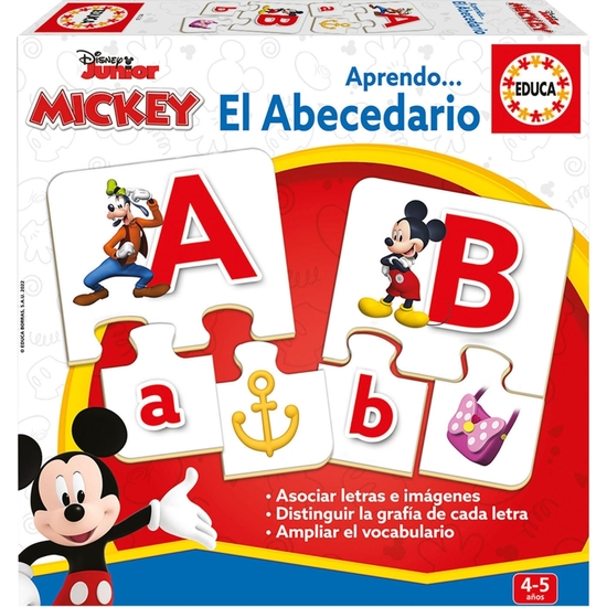 MICKEY&FRIENDS APRENDE EL ABECEDARIO image 0