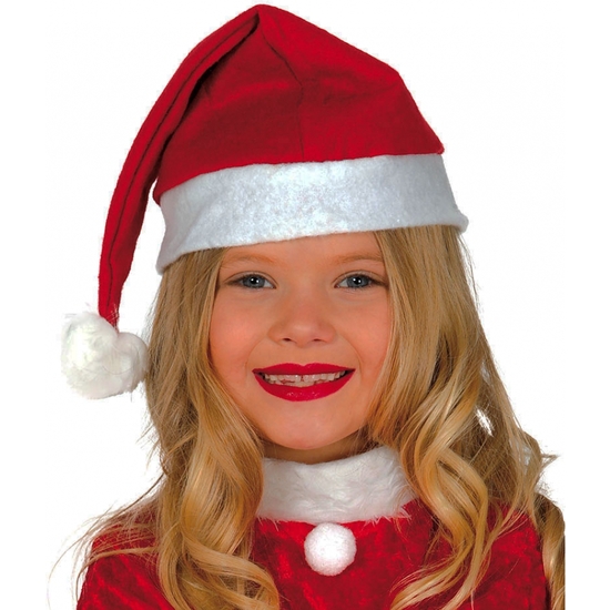 GORRO PAPA NOEL INFANTIL image 0