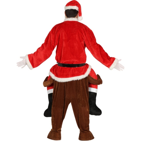 TRAJE ADULTO PAPÁ NOEL CARRY RENO TALLA 52-54 image 1