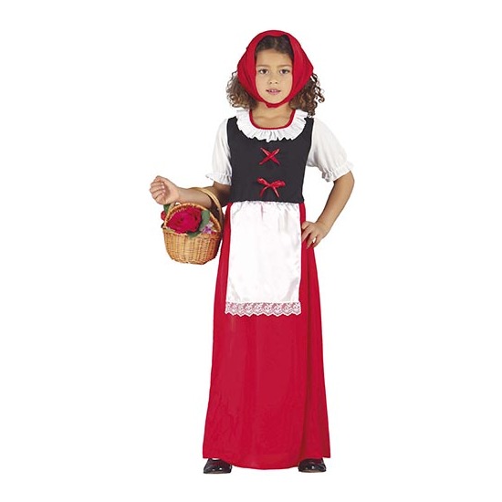 TRAJE PASTORA 5-6A.PAÑUELO+VESTIDO+DELAN image 0