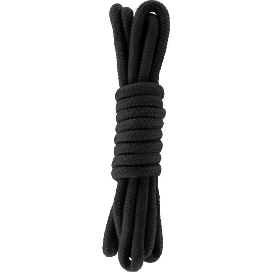 BONDAGE ROPE 3 METER BLACK image 0