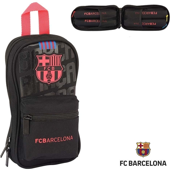 BARÇA BLACK ESTUCHE+4 PORTATODOS 12X23X5 image 0