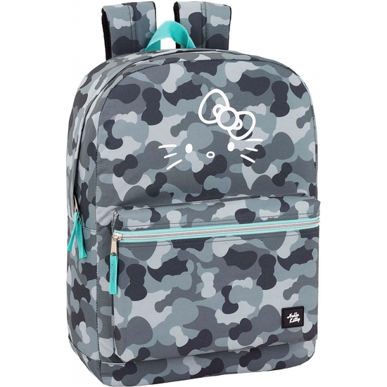 HELLO KITTY CAMO MOCHILA ORDENADOR 43X32 image 1