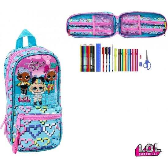 LOL SURPRISE ESTUCHE CON 4 PORTATODOS LLENOS 12X23X5 image 0