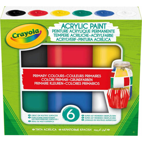 BLISTER TEMPERAS ACRILICAS CRAYOLA image 0