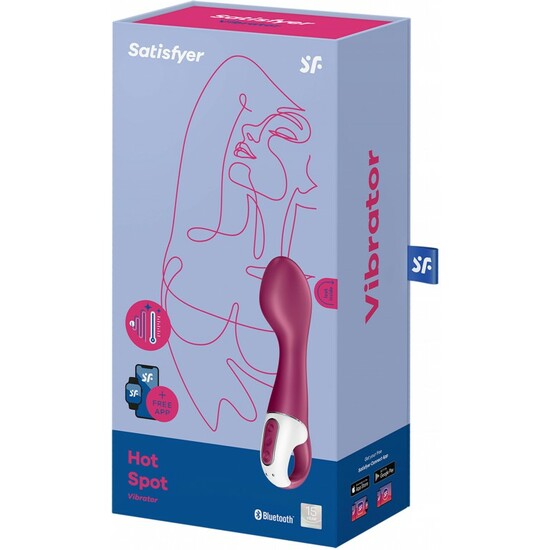 SATISFYER HOT SPOT WARMING G-SPOT VIBRATOR image 1