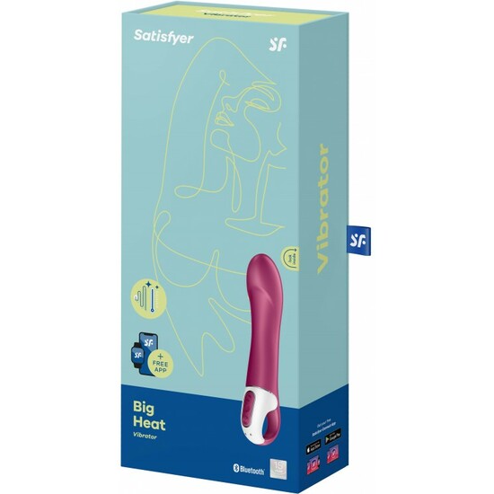 SATISFYER BIG HEAT WARMING G-SPOT VIBRATOR image 1