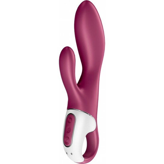 SATISFYER HEATED AFFAIR WARMING RABBIT VIBRATOR image 0