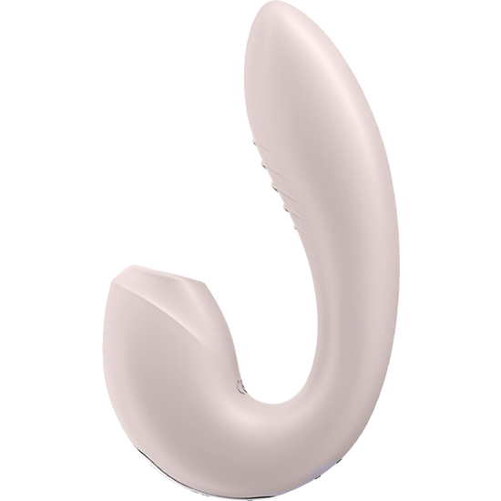 SATISFYER SUNRAY INSERTABLE DOUBLE AIR PULSE VIBRATOR - PINK image 0
