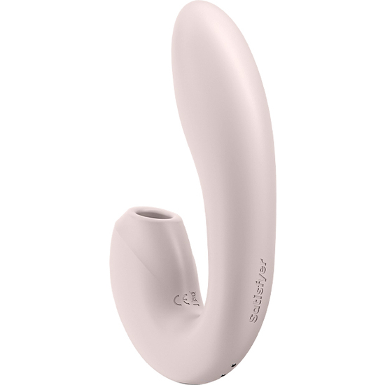 SATISFYER SUNRAY INSERTABLE DOUBLE AIR PULSE VIBRATOR - PINK image 2