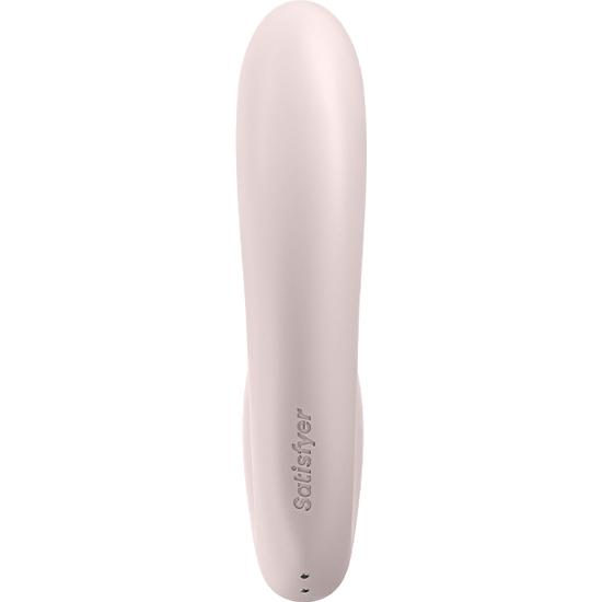 SATISFYER SUNRAY INSERTABLE DOUBLE AIR PULSE VIBRATOR - PINK image 3
