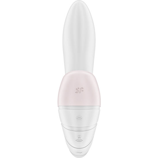 SATISFYER SUPERNOVA INSERTABLE DOUBLE AIR PULSE VIBRATOR - WHITE image 3