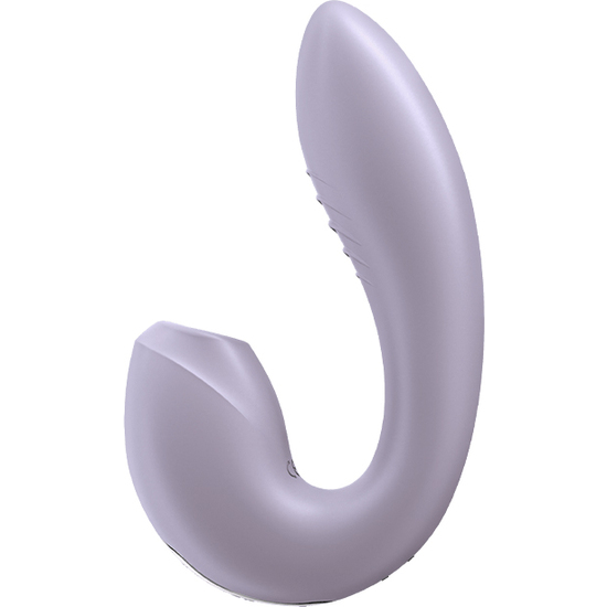 SATISFYER SUNRAY INSERTABLE DOUBLE AIR PULSE VIBRATOR - LILAC image 0