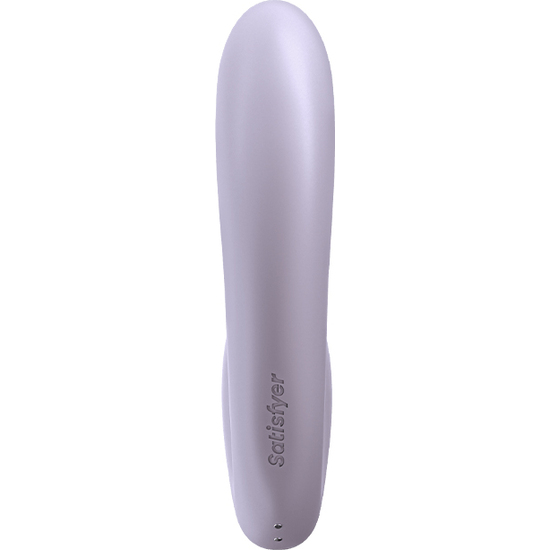SATISFYER SUNRAY INSERTABLE DOUBLE AIR PULSE VIBRATOR - LILAC image 3
