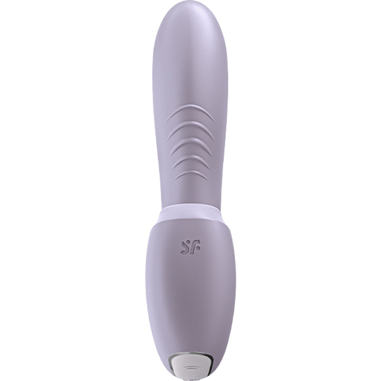 SATISFYER SUNRAY INSERTABLE DOUBLE AIR PULSE VIBRATOR - LILAC image 4