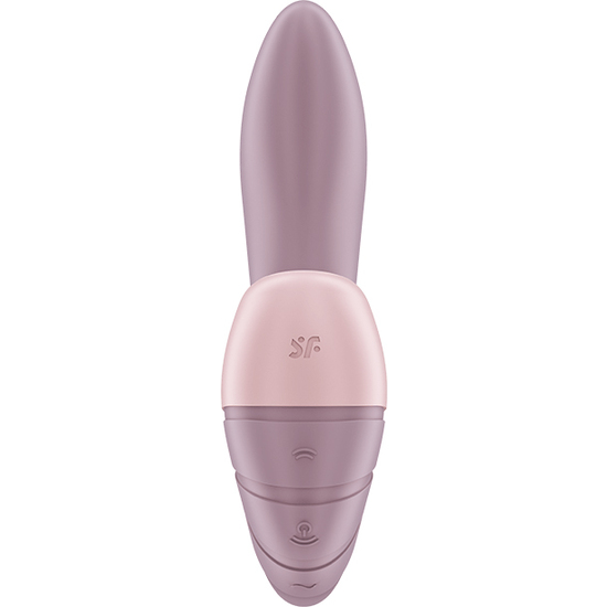 SATISFYER SUPERNOVA INSERTABLE DOUBLE AIR PULSE VIBRATOR - OLD ROSE image 2