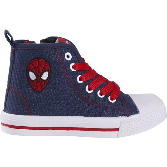 ZAPATILLA LONETA SUELA PVC ALTA SPIDERMAN BLUE image 0