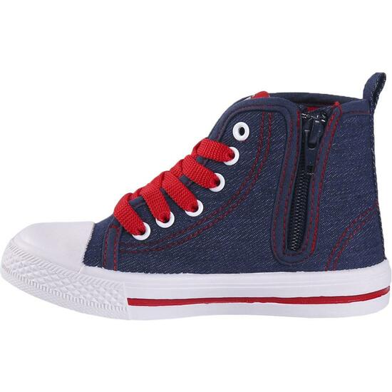 ZAPATILLA LONETA SUELA PVC ALTA SPIDERMAN BLUE image 1