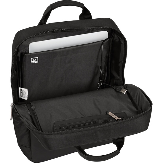 MOCHILA BUSINESS PARA PORTÁTIL 13" CON CONECTOR USB 29X11X39 CM image 4