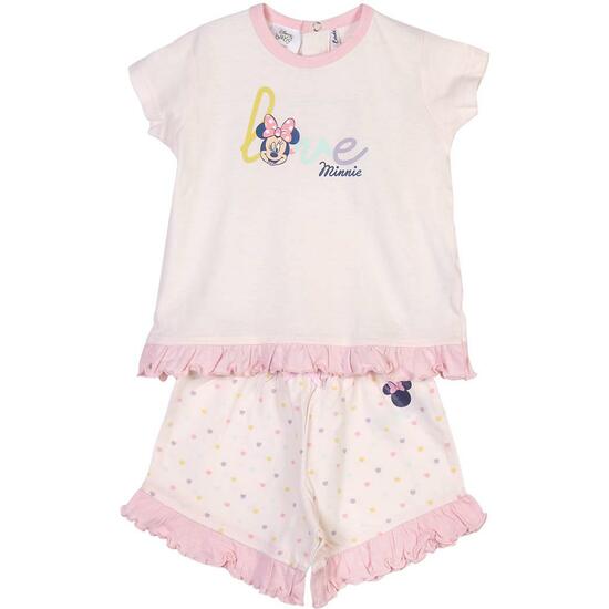 PIJAMA CORTO MINNIE PINK image 0