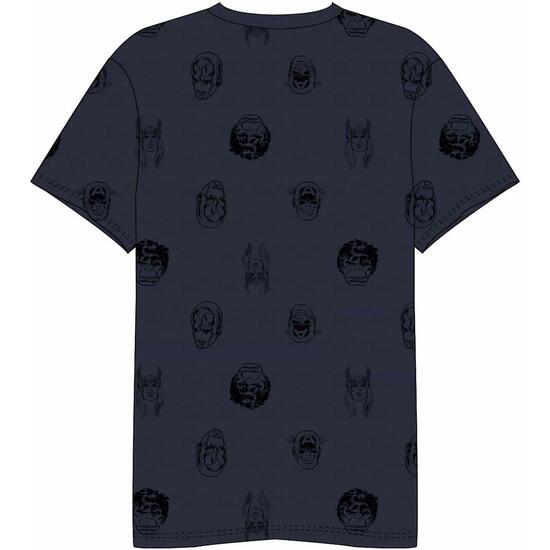 CAMISETA CORTA SINGLE JERSEY PUNTO MARVEL DARK BLUE image 1
