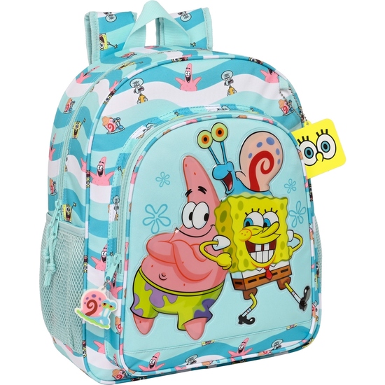 BOB ESPONJA MOCHILA ADAPTABLE A CARRO 32X38X12 image 0