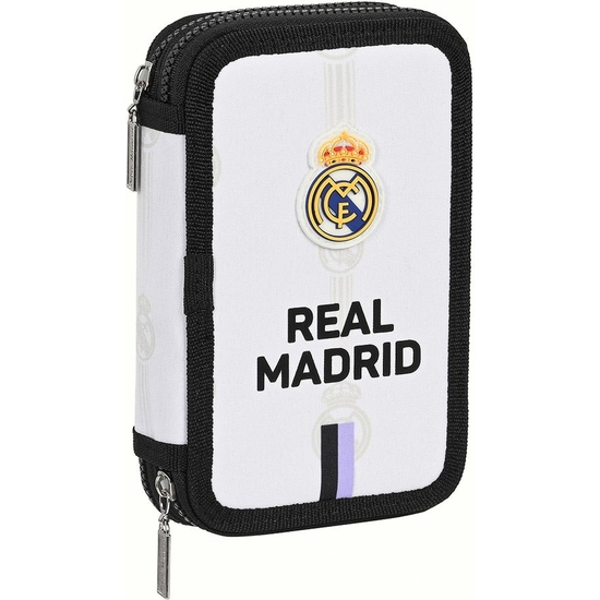 REAL MADRID PLUMIER CON 28 PIEZAS 12X4X19 CM image 0