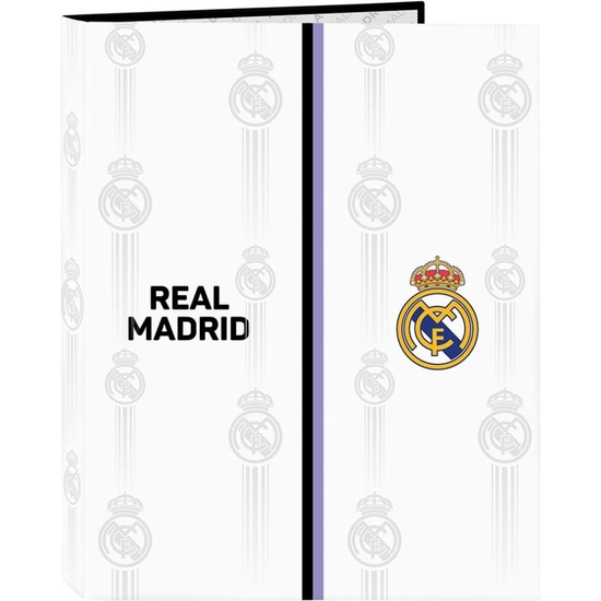 REAL MADRID CARPETA FOLIO 4 ANILLAS MIXTAS 26X4X33 CM image 0