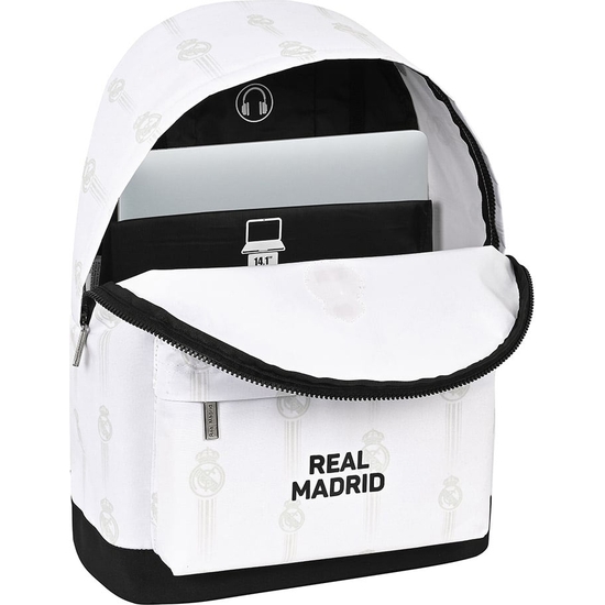 REAL MADRID MOCHILA PARA PORTÁTIL 14" 31X16X41 CM image 2