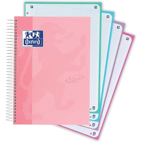 OXFORD PASTEL BLOC MICRO120 A5CUADR-5COL image 2