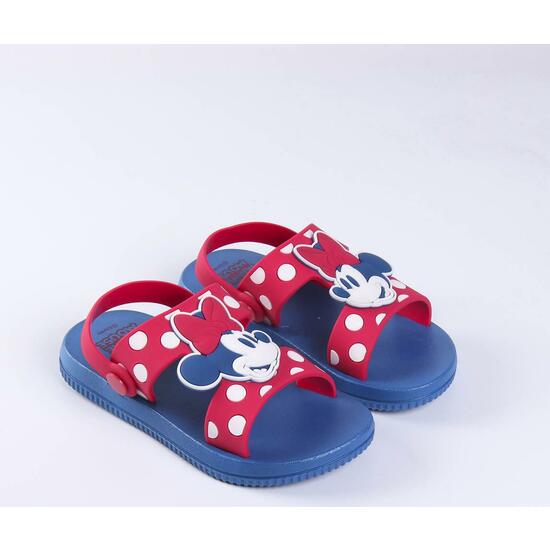 SANDALIAS CASUAL GOMA MINNIE BLUE image 2