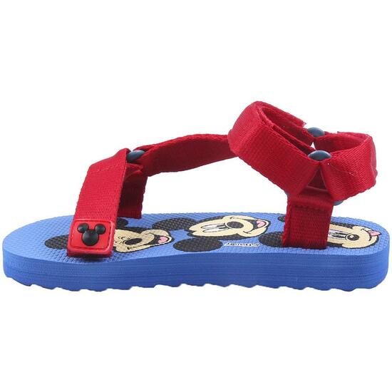 SANDALIAS CASUAL VELCRO MICKEY BLUE image 1