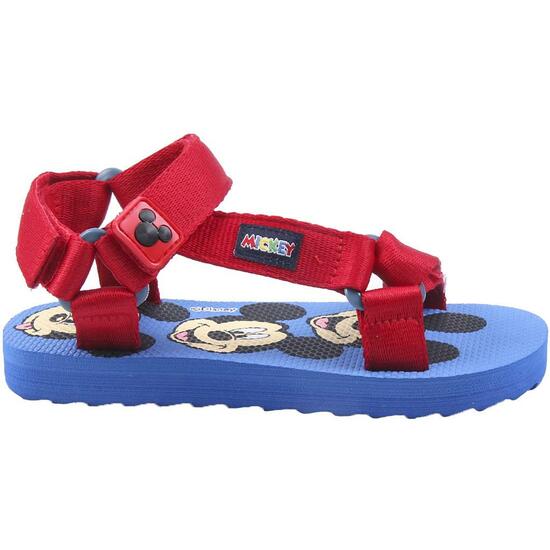 SANDALIAS CASUAL VELCRO MICKEY BLUE image 0