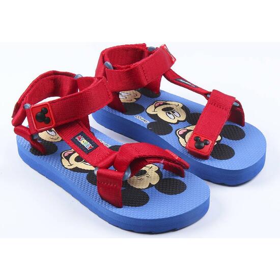 SANDALIAS CASUAL VELCRO MICKEY BLUE image 2