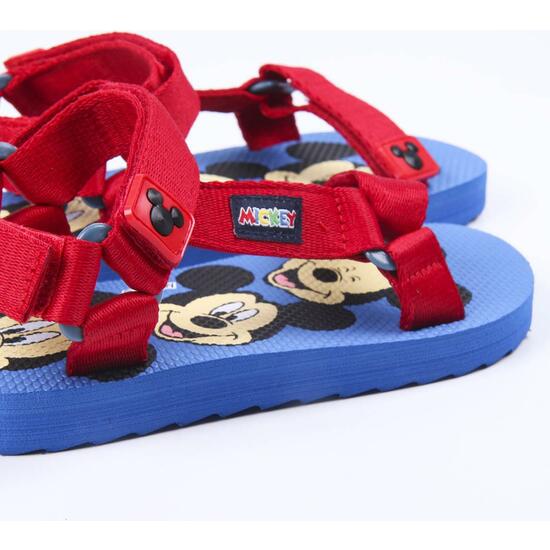 SANDALIAS CASUAL VELCRO MICKEY BLUE image 4
