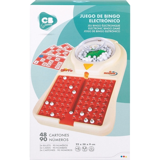 BINGO ELÉCTRICO 48 CARTONES 22X38 image 0