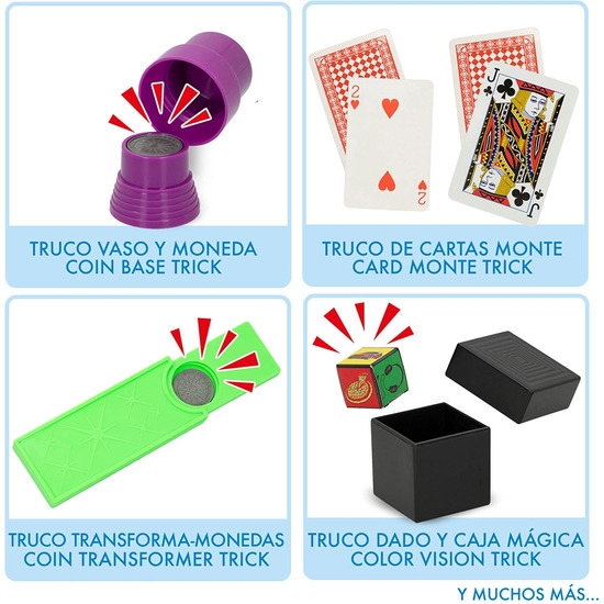 JUEGO MAGIA SHOW 75 TRUCOS 27X25 CM + 6 AÑOS image 2